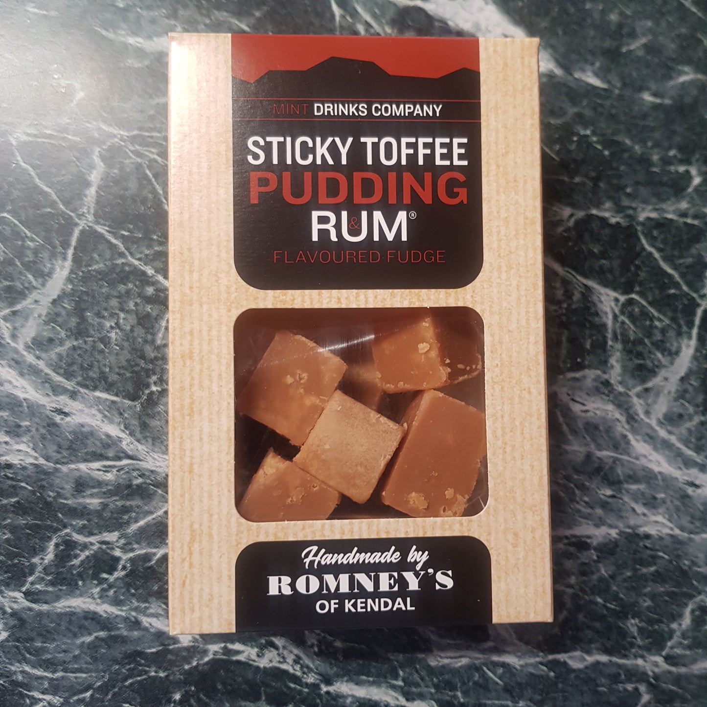 Mint Drinks Sticky Toffee Pudding & Rum Flavoured Hand Made Fudge
 150g