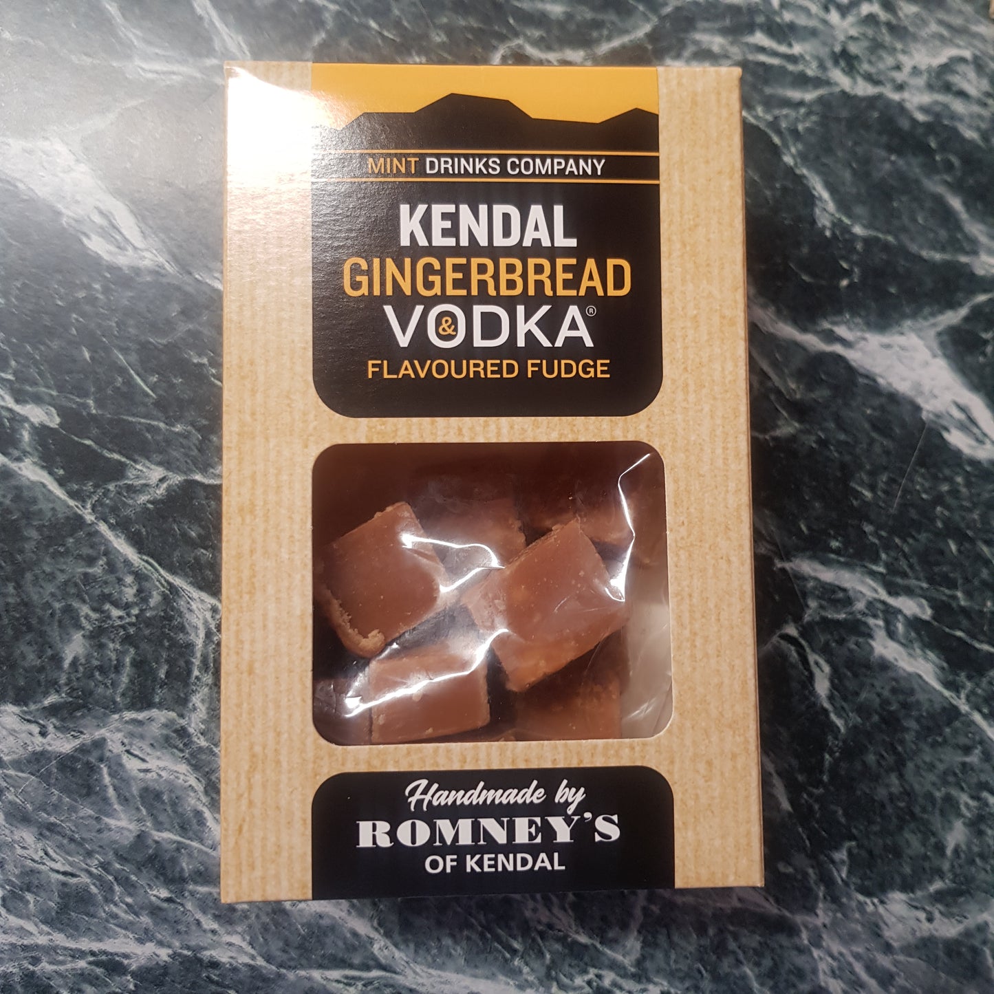 Kendal Gingerbread Vodka Flavoured Fudge 150g