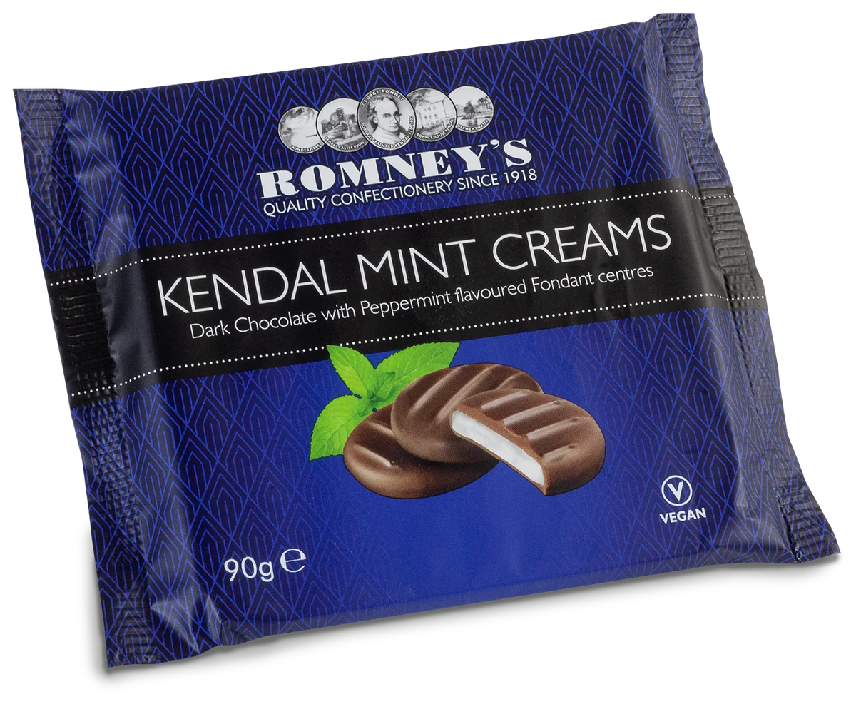 ROMNEY'S KENDAL MINT CREAMS
 90g