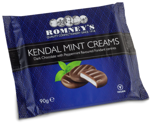 ROMNEY'S KENDAL MINT CREAMS
 90g