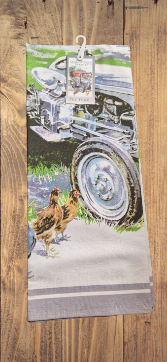 Lake District Tea Towel Little Grey Fergie