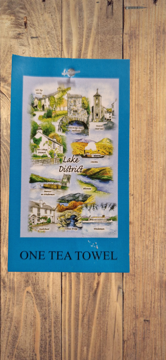 Lake District Tea Towel