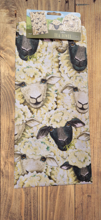 Tea Towel Sheep