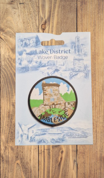 Ambleside Lake District Woven Badge