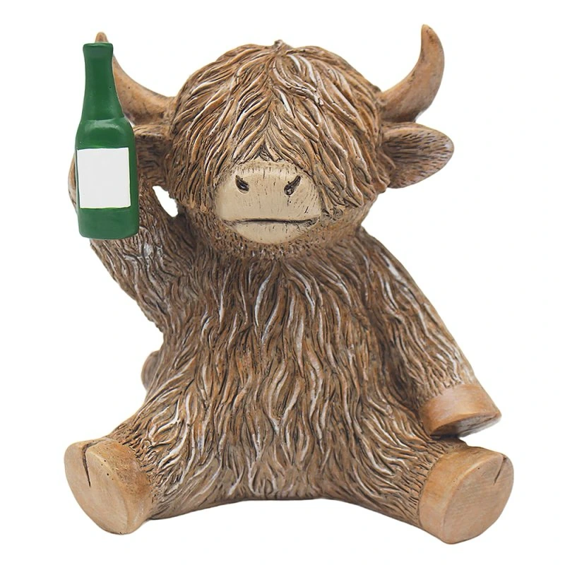 Highland Cow Beer Cheers