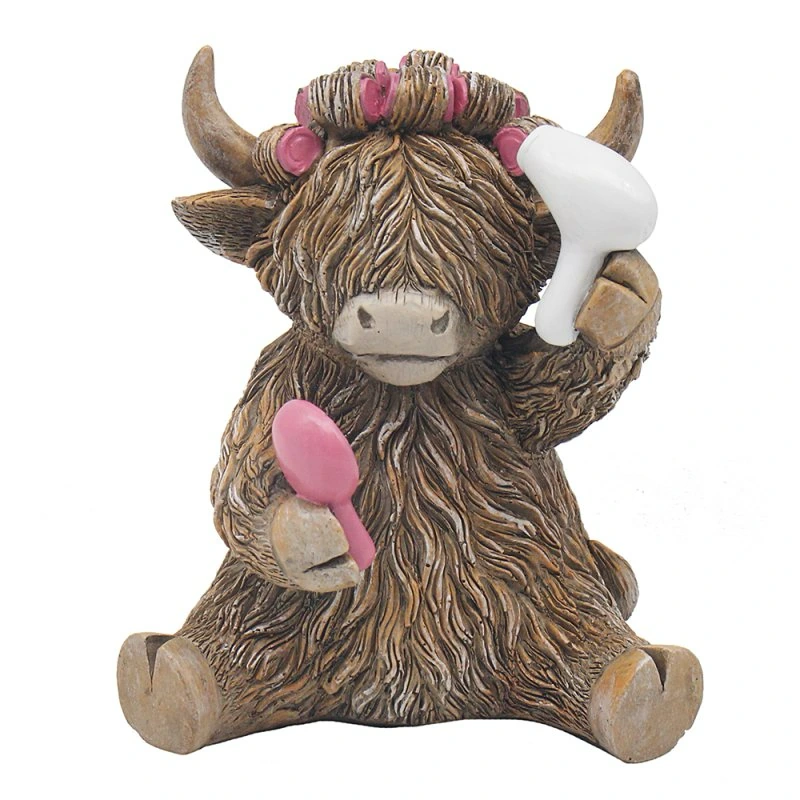 Highland Cow Hairdo