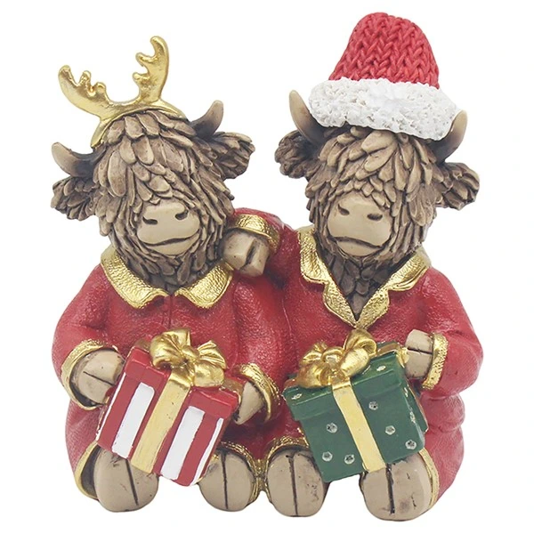 Xmas Highland Cows Presents