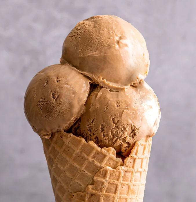 Lakes Ice Cream Belgian Biscuit — official flavour photograph