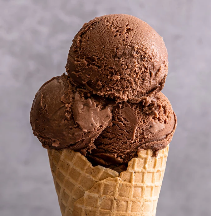 Lakes Ice Cream Death by Chocolate — official flavour photograph