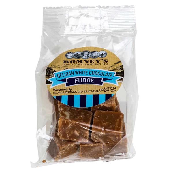 WHITE CHOC FUDGE 150G