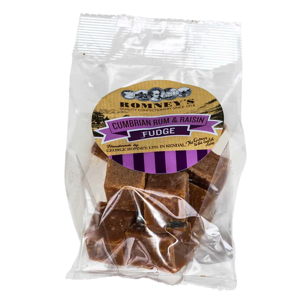 RUM & RAISIN FUDGE 150G