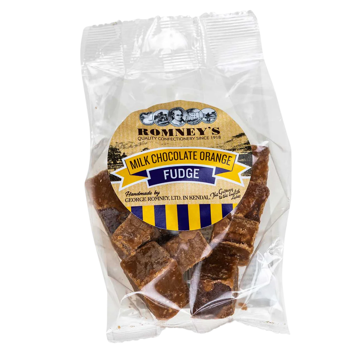 CHOCOLATE ORANGE FUDGE 150G