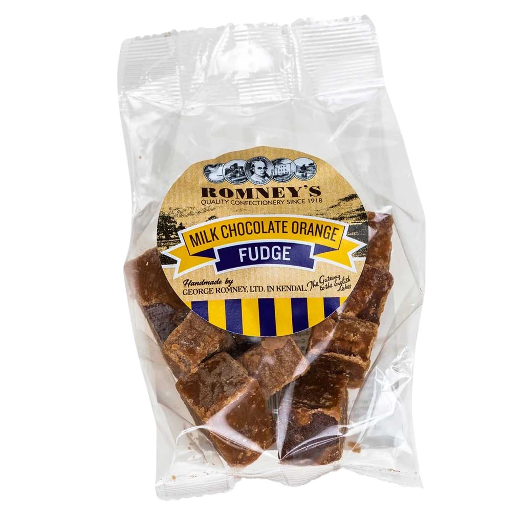 CHOCOLATE ORANGE FUDGE 150G