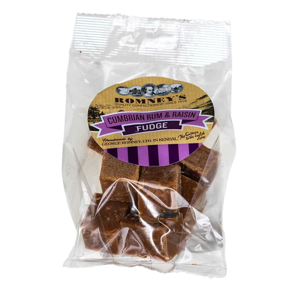 RUM & RAISIN FUDGE 150G