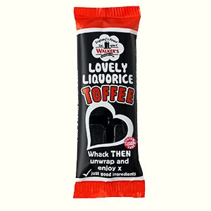 Lovely Liquorice - Walker's Nonsuch Toffee Bar 50g